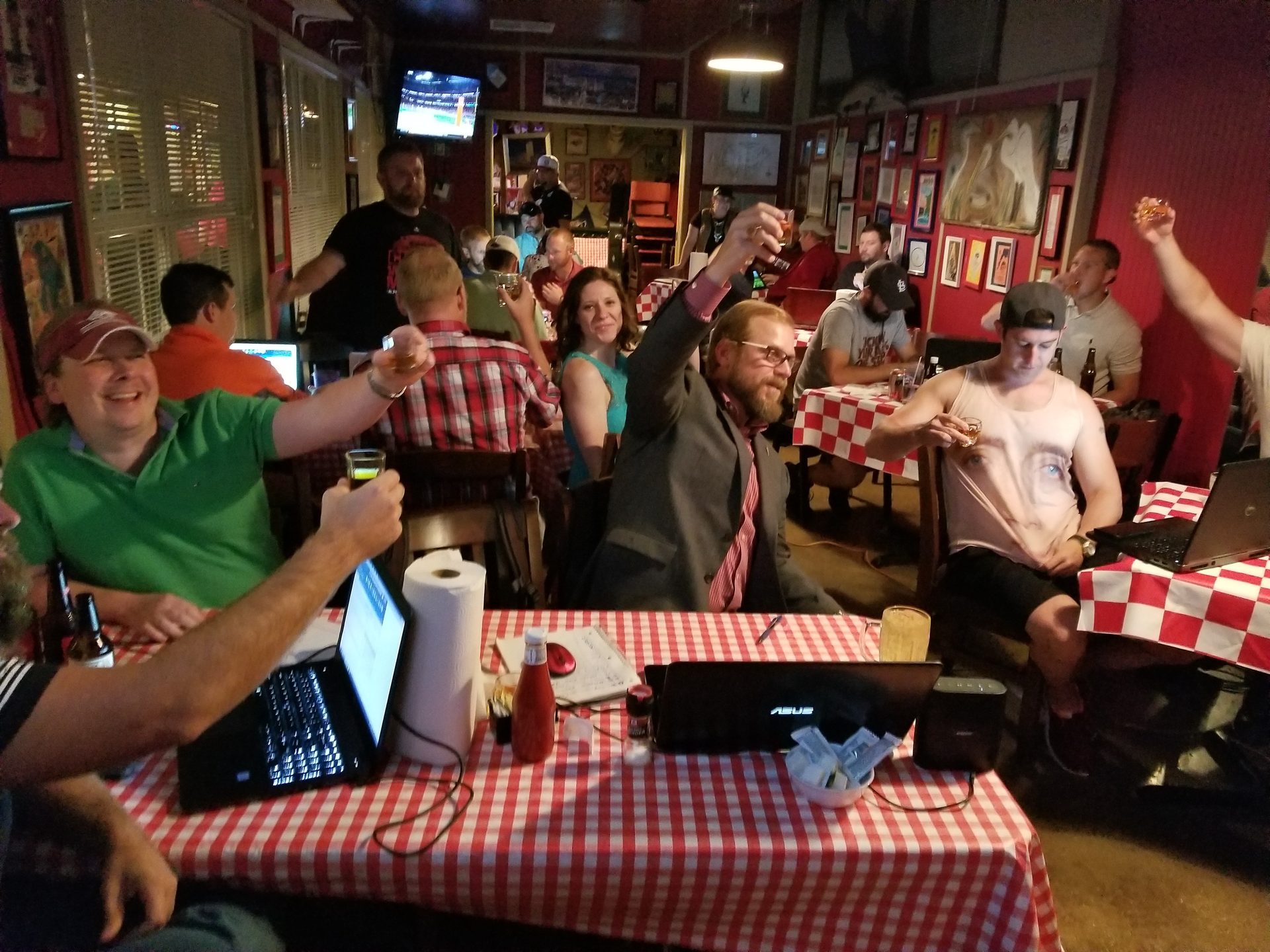 Bring the whole group to Doe's
