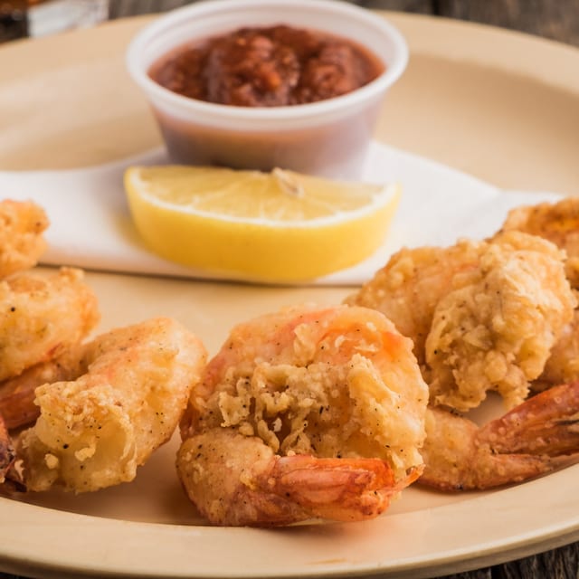 Gulf Shrimp Dinner (Fried).