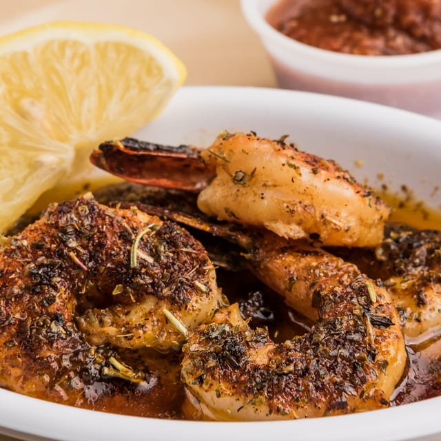 Gulf Shrimp Dinner (Broiled).